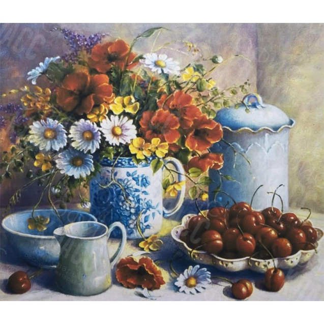 АЛМАЗНАЯ ЖИВОПИСЬ 40Х50 GLE76542 В КАРТОННОЙ КОРОБКЕ