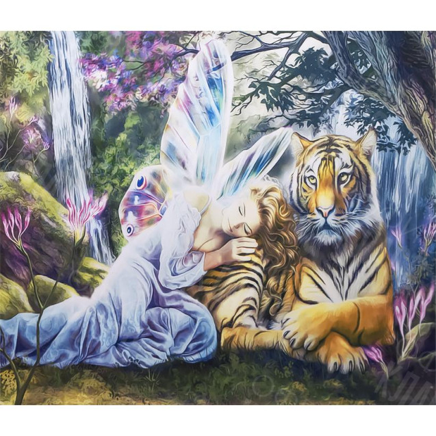 АЛМАЗНАЯ ЖИВОПИСЬ 40Х50 GLE76545 В КАРТОННОЙ КОРОБКЕ