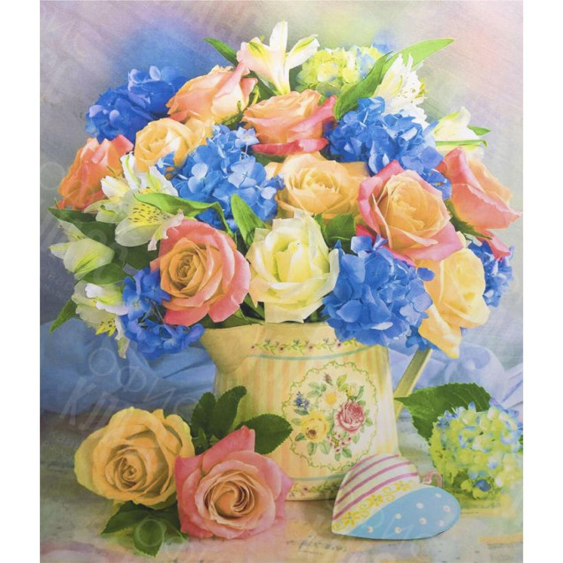 АЛМАЗНАЯ ЖИВОПИСЬ 40Х50 GLE76909 В КАРТОННОЙ КОРОБКЕ