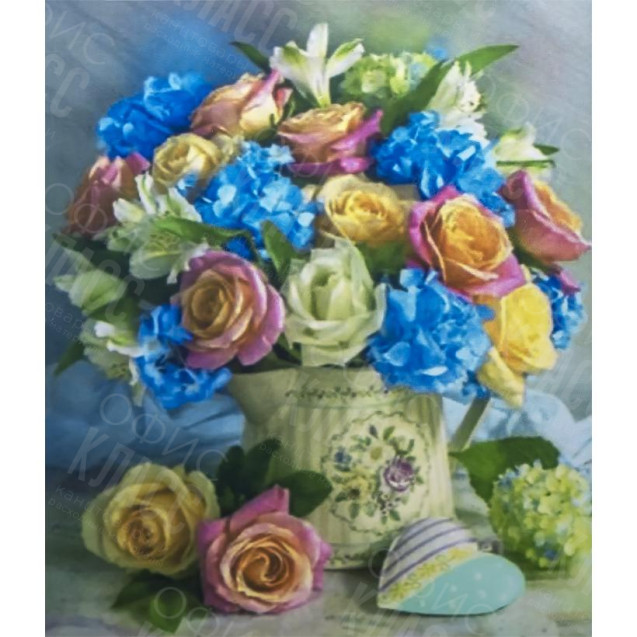 АЛМАЗНАЯ ЖИВОПИСЬ 40Х50 GLE77294 В КАРТОННОЙ КОРОБКЕ