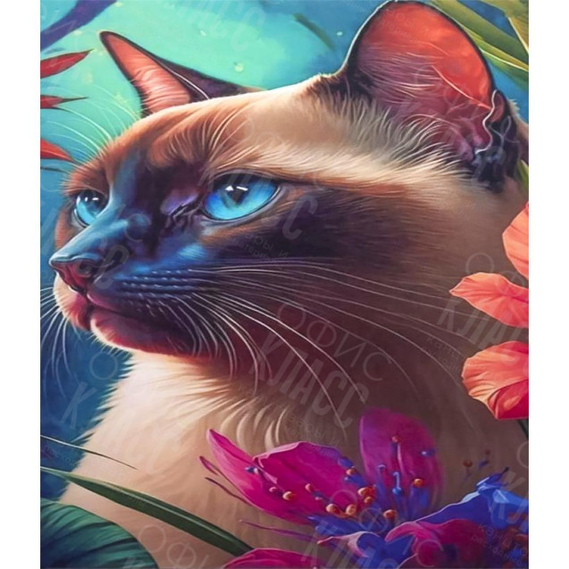 АЛМАЗНАЯ ЖИВОПИСЬ 40Х50 GLE77459 В КАРТОННОЙ КОРОБКЕ