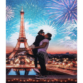 АЛМАЗНАЯ ЖИВОПИСЬ 40Х50 GLE77536 В КАРТОННОЙ КОРОБКЕ