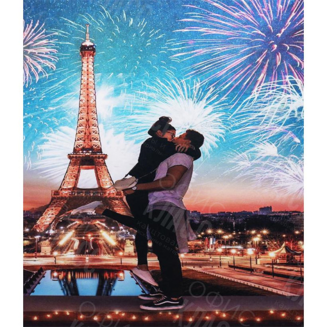 АЛМАЗНАЯ ЖИВОПИСЬ 40Х50 GLE77536 В КАРТОННОЙ КОРОБКЕ