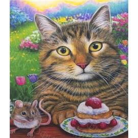 АЛМАЗНАЯ ЖИВОПИСЬ 40Х50 GLE77540 В КАРТОННОЙ КОРОБКЕ