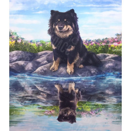 АЛМАЗНАЯ ЖИВОПИСЬ 40Х50 GLE77580 В КАРТОННОЙ КОРОБКЕ