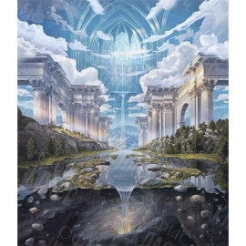 АЛМАЗНАЯ ЖИВОПИСЬ 40Х50 GLE77623 В КАРТОННОЙ КОРОБКЕ