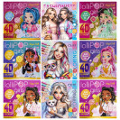 РАСКРАСКА 200Х200ММ С НАКЛЕЙКАМИ 8 ЛИСТОВ 228785/P098/1-9