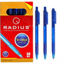 РУЧКА RADIUS TRI CLICK СИНЯЯ
