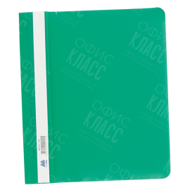 СКОРОСШИВАТЕЛЬ А5 ПЛАСТИКОВЫЙ ЗЕЛЕНЫЙ 3312