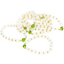 БРАСЛЕТ 008 ИЗ БУСИН НА РЕЗИНКЕ