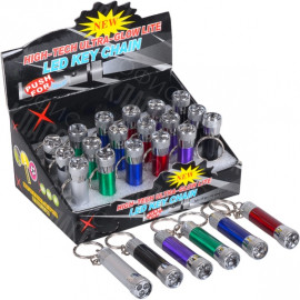 БРЕЛОК ФОНАРИК LED 3 ЛАМПОЧКИ 518–3