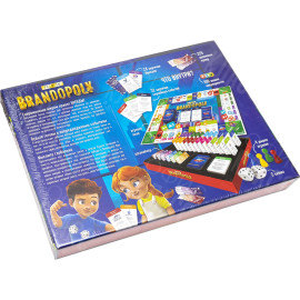 ИГРА НАСТОЛЬНАЯ "БРЕНДОПОЛИЯ PREMIUM" РУС ДТ-БИ-07-89