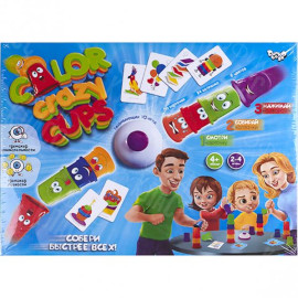 ИГРА НАСТОЛЬНАЯ «COLOR CRAZY CUPS»  CCC-01–01