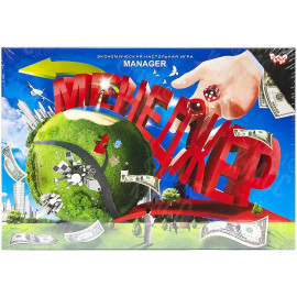 ИГРА НАСТОЛЬНАЯ ЭКОНОМИЧЕСКАЯ  "МЕНЕДЖЕР" РУС NEW ДТ-ИМ-11-39/DTG28