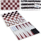 НАБОР ДЕТСКИЙ "ШАШКИ + НАРДЫ " BS-034