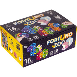 НАСТОЛЬНАЯ РАЗВИВАЮЩАЯ ИГРА "FORTUNO ZOO 3D" РОС G-F3D-02-01 ДТ-МН-14-58