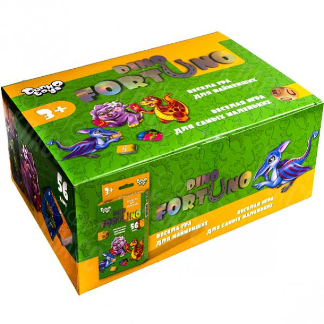 НАСТОЛЬНАЯ РАЗВИВАЮЩАЯ ИГРА «DINO FORTUNO»   UF-05–01
