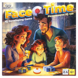 РАЗВИВАЮЩАЯ НАСТОЛЬНАЯ ИГРА "FACE TIME" FT-01-01 ДТ-БИ-07103