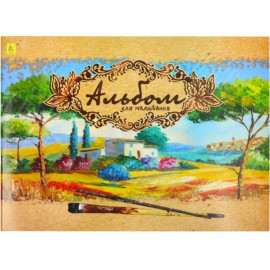 АЛЬБОМ 50 ЛИСТОВ А4 100Г/М², СКОБА