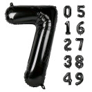 ЧЕРНЫЙ ВОЗДУШНЫЙ ШАР 66СМ ЦИФРА 7