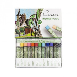 ПАСТЕЛЬ 12 ЦВЕТОВ МАСЛЯНАЯ СОНЕТ 7041155