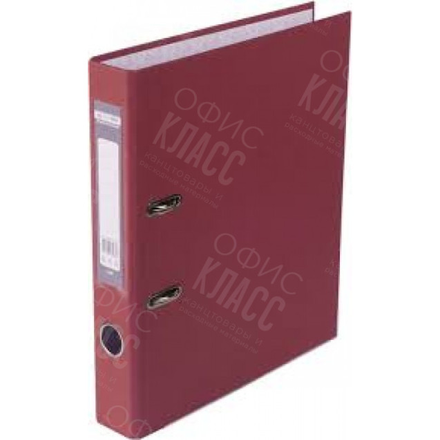 РЕГИСТРАТОР 5СМ А4 ПВХ BUROMAX БОРДОВЫЙ 3012-13С