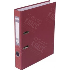 РЕГИСТРАТОР 5СМ А4 ПВХ BUROMAX БОРДОВЫЙ 3012-13С