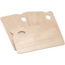 ДЕРЕВЯННАЯ ПАЛИТРА "ПРЯМОУГОЛЬНАЯ" 20Х30СМ WP2030-S