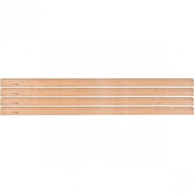 ЛИНЕЙКА  50 СМ ДЕРЕВЯННАЯ