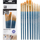 НАБОР КИСТЕЙ ХУДОЖЕСТВЕННЫХ 10 ШТ BR5810