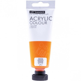 КРАСКА "ART RANGER" ACRYLIC 722 "ORANGE YELLOW" 75МЛ