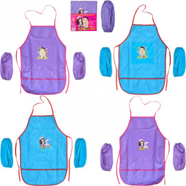 ФАРТУК ДЕТСКИЙ С НАРУКАВНИКАМИ ДЛЯ ДЕВОЧЕК CR5530