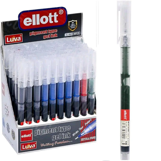 РУЧКА КАПИЛЛЯРНАЯ "ELLOTT" ET-668-40T ЗЕЛЕНАЯ