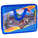 ПОРТФЕЛЬ - ПАПКА ДЕТСКАЯ 3D "МАШИНКИ" 33*26,5*8,5СМ 211075