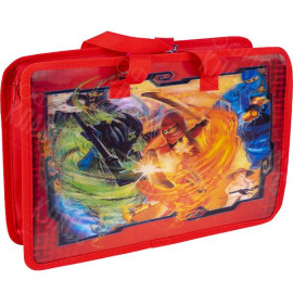 ПОРТФЕЛЬ - ПАПКА ДЕТСКАЯ 3D "НИНДЗЯ" 33*26,5*8,5СМ 211070