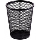 СТАКАН ДЛЯ РУЧЕК МЕТАЛЛИЧЕСКИЙ "СЕТКА-КОНУС" 3680, ЧЕРНЫЙ 9Х10,5 СМ