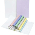 БУМАГА ЦВЕТНАЯ А4 ГЛЯНЦЕВАЯ ПАСТЕЛЬ, ОДНОСТОРОННЯЯ, СКОБА 8 ЛИСТОВ "МАНДАРИН" 235486