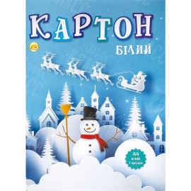 КАРТОН БЕЛЫЙ А4 7 ЛИСТОВ ТМ ТЕТРАДА ТЕ252