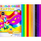 КАРТОН ЦВЕТНОЙ А4 10 ЛИСТОВ «SEPTIMA»  ЗОЛОТО/СЕРЕБРО
