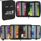 АКВАРЕЛЬНЫЕ ДВУХСТОРОННИЕ МАРКЕРЫ DUAL BRUSH CD001-132 ШТУК CELLO
