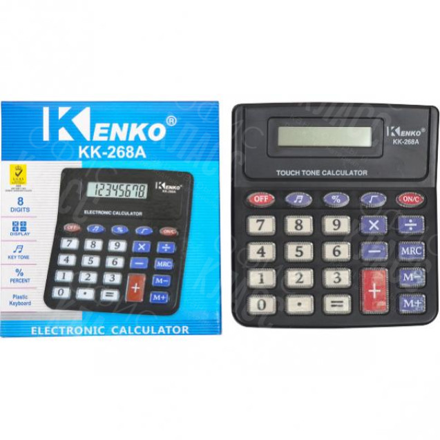 КАЛЬКУЛЯТОР KK268  A 13×12×2 СМ
