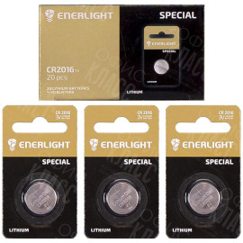 БАТАРЕЙКА ENERLIGHT "ТАБЛЕТКА" 2016 502512