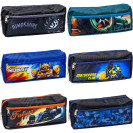 ПЕНАЛ "LEADER" 2 ОТДЕЛЕНИЯ МИКС 4-M, 21*9*4,5СМ