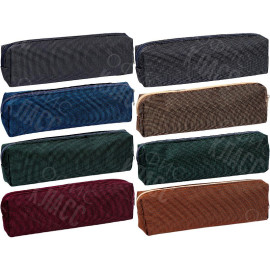 ПЕНАЛ ТКАНЕВЫЙ "LEADER" 1ОТД. НА ЗАМОЧКЕ 4*6*18,5СМ 930723-M