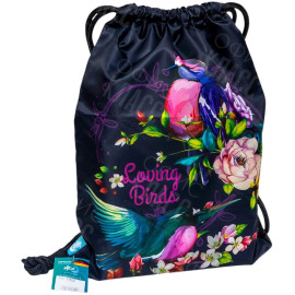 СУМКА ДЛЯ ОБУВИ, ПО КРУГУ "ПТИЦЫ", 46*33 СМ, HIPE 979252