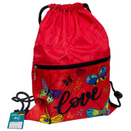 СУМКА ДЛЯ ОБУВИ, С ЗАМКОМ "ЛЮБОВЬ К БАБОЧКАМ", 46*33 СМ, HIPE 979140