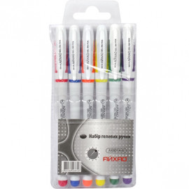 НАБОР РУЧЕК ГЕЛЕВЫХ 801A ORIGINAL  6 ЦВЕТОВ