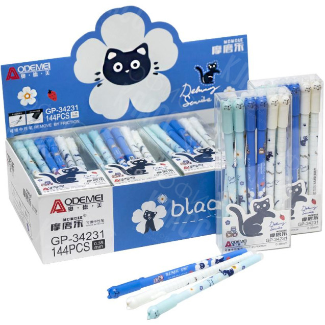 РУЧКА "ПИШЕТ-СТИРАЕТ" 34231 СИНЯЯ