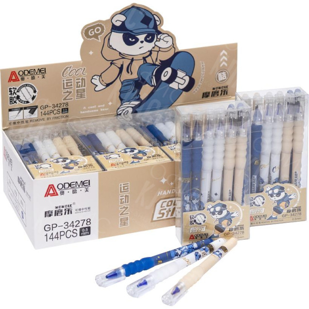 РУЧКА "ПИШЕТ-СТИРАЕТ" 34278 СИНЯЯ