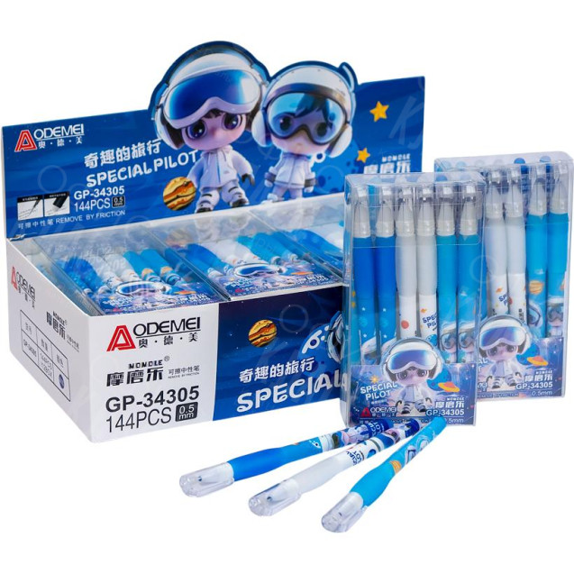 РУЧКА "ПИШЕТ-СТИРАЕТ" 34305 СИНЯЯ